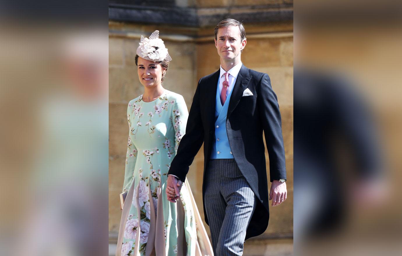 royal wedding pippa middleton pregnant baby bump photos