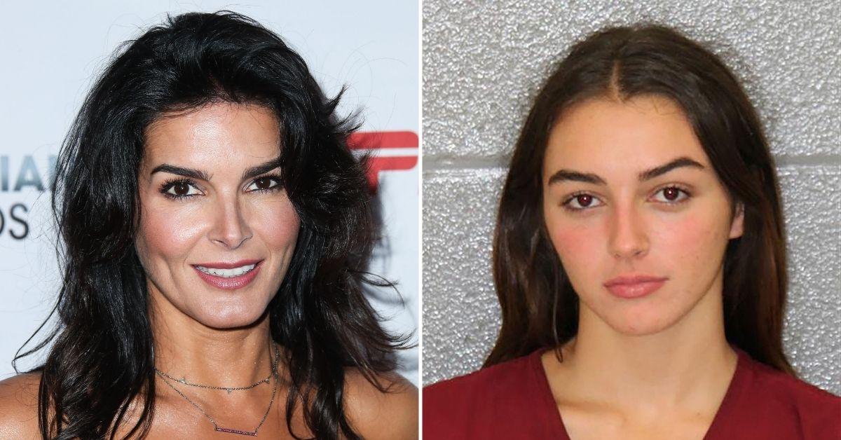 angie harmon daughter arrested stole  bottles liquor mugshot