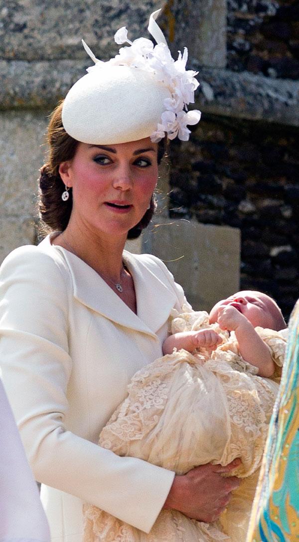 Photos Of Princess Charlotte's Christening