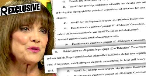 //valerie harper theater lawsuit cancer returned didnt know two million dollar lawsuit wide