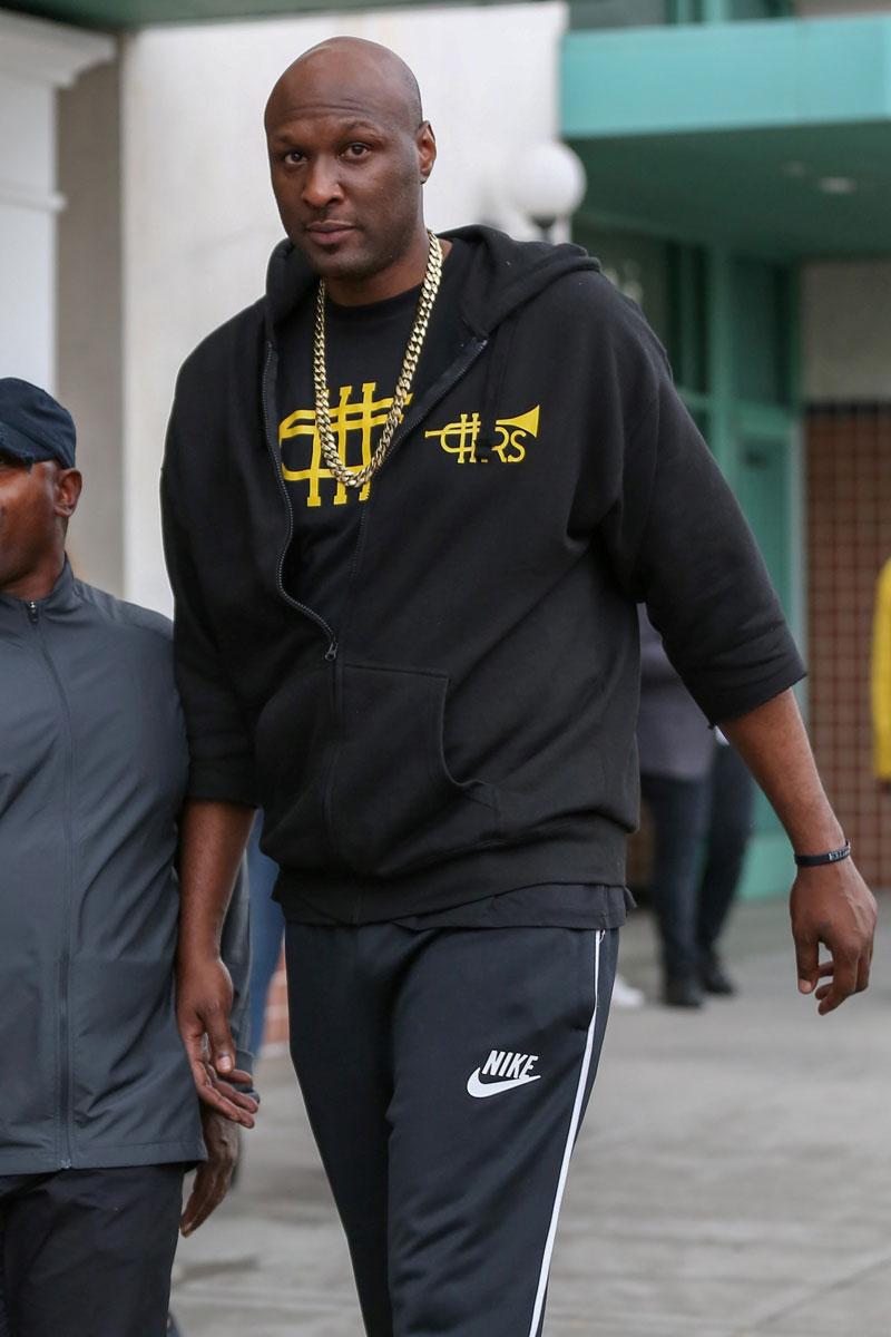 Lamar Odom Rehab First Appearance