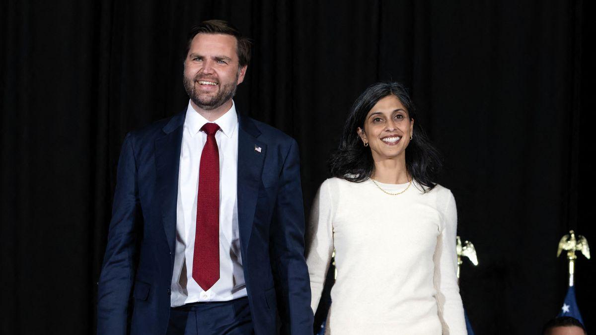Photo of JD and Usha Vance
