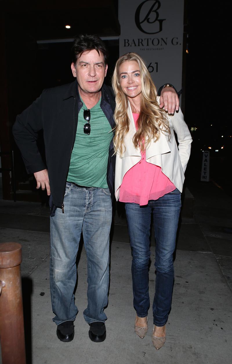 //denise richards charlie sheen fight