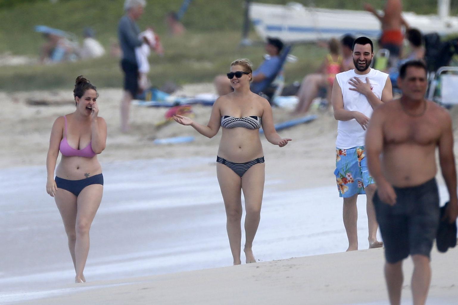 Amy Schumer Strapless Bikini Body Hawaii