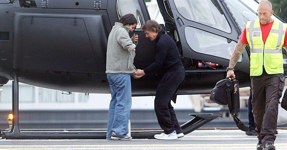 Tom Cruise Cruise Splurges on Chopper Rides for Actress Victoria Canal