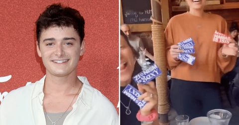 noah schnapp promotes zionism is sexy stickers