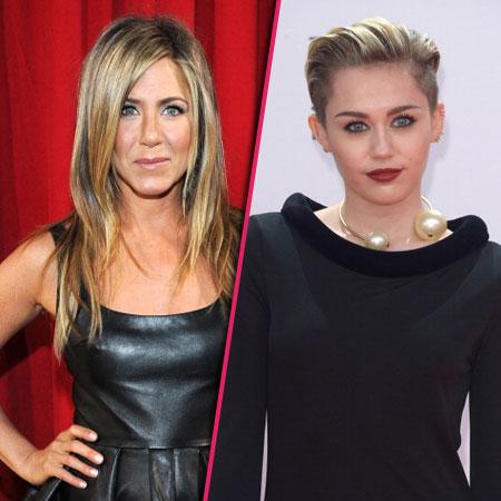 //jennifer aniston miley cyrus pp