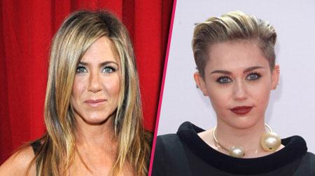 //jennifer aniston miley cyrus pp