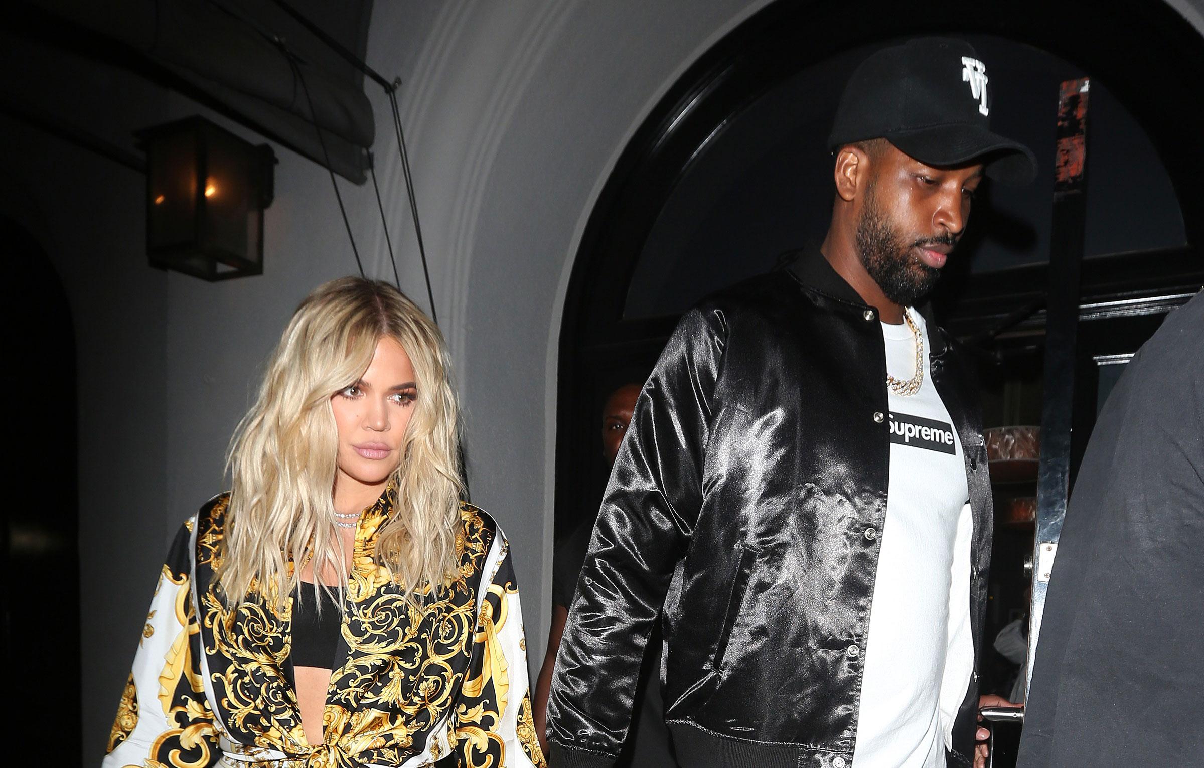 khloe kardashians ex tristan thompson spotted holding hands with mystery woman in greece