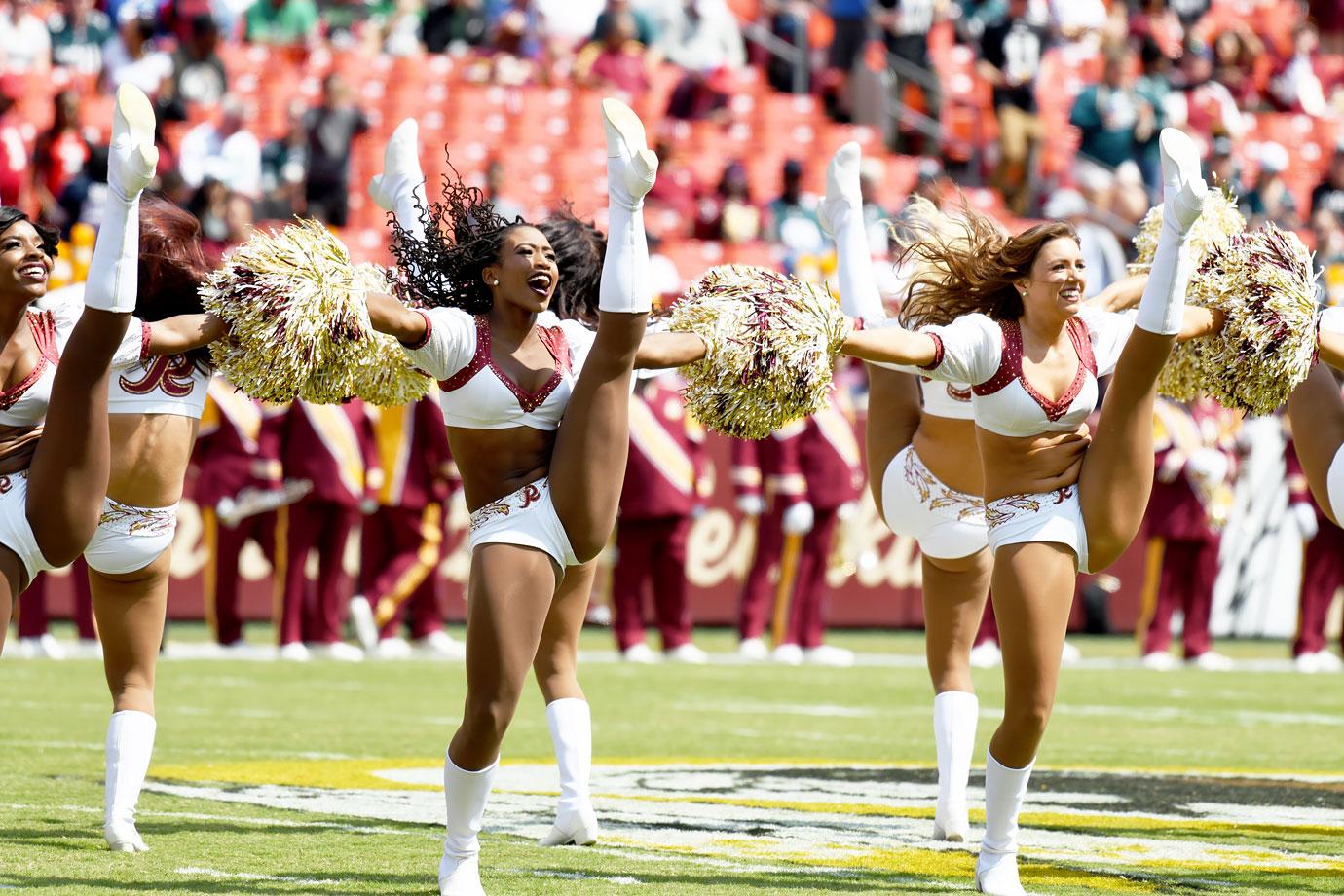 Naked Football Cheerleaders. 