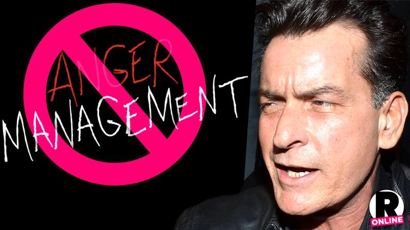 //charlie sheen injury shuts down production anger management pp sl