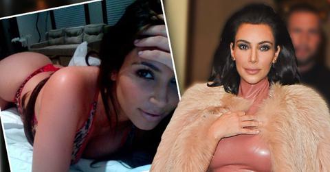 Kim Kardashian Naked Instagram Selfie Lie