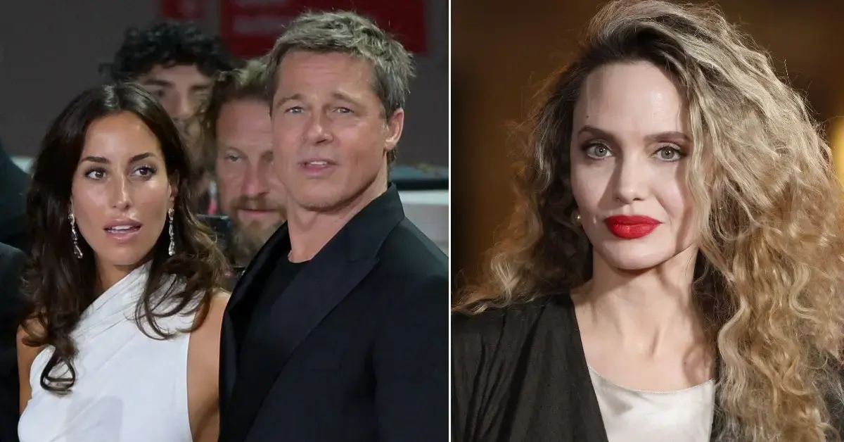 brad pitts girlfriend ines de ramon set to embark on brutal makeover mission to make herself look like his skeletal veiny pillow lipped ex angelina jolie pp