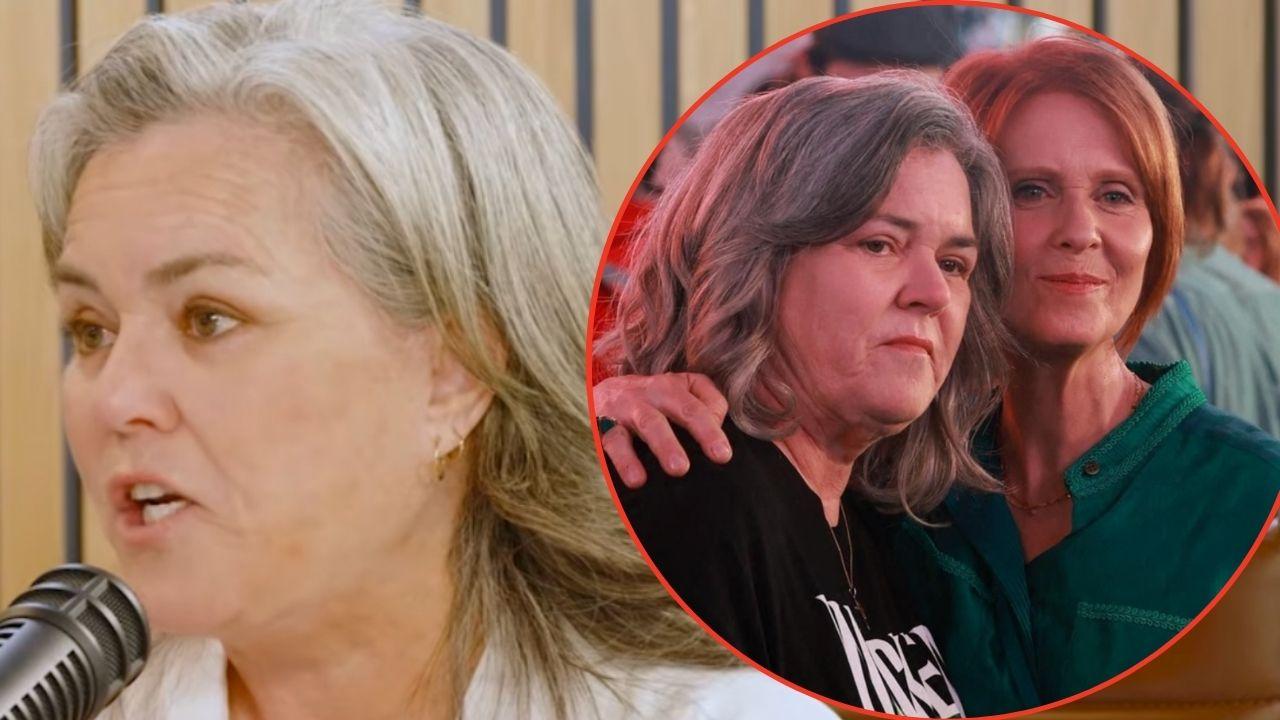 Photo of Rosie O'Donnell and Cynthia Nixon