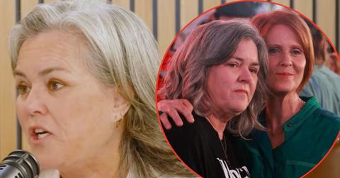 Photo of Rosie O'Donnell and Cynthia Nixon