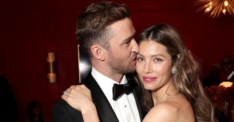 //Justin Timberlake Flirts Jessica Biel Instagram pp