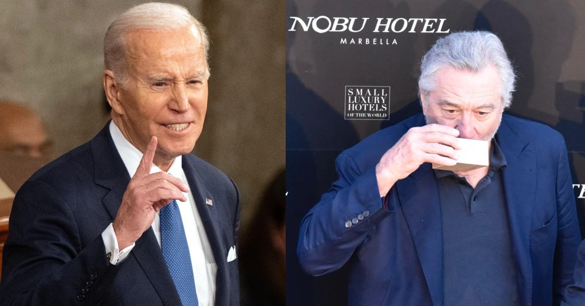joe biden robert de niro split