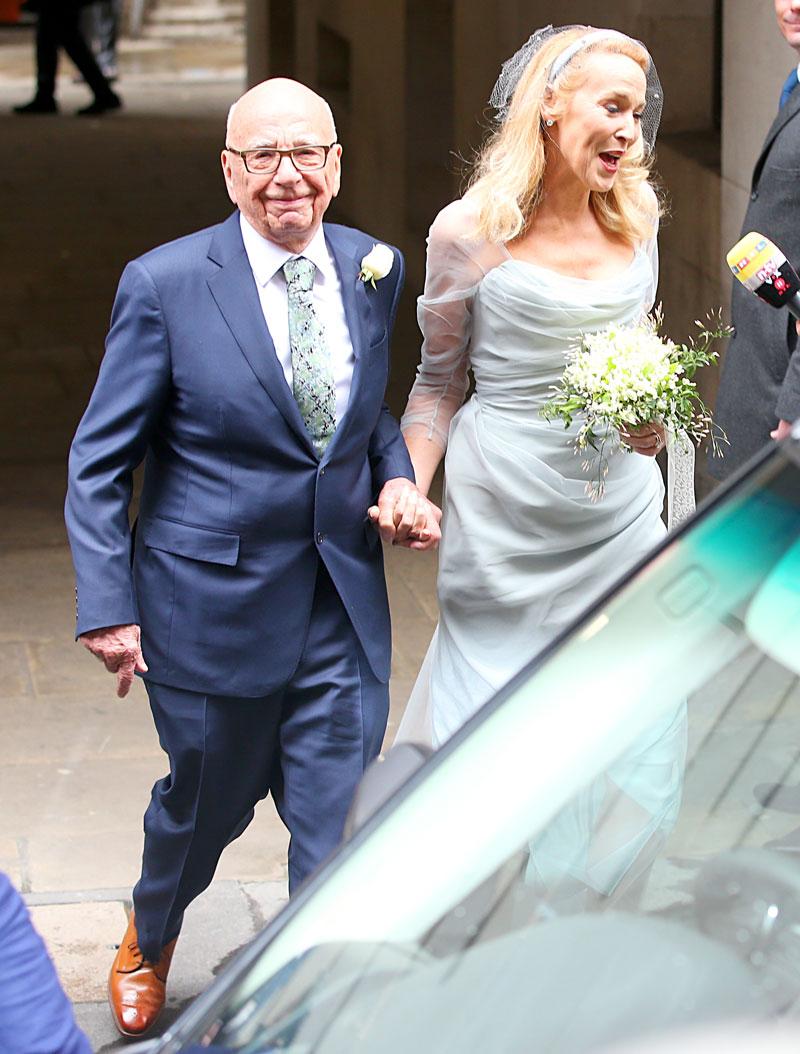 Inside Rupert Murdoch & Jerry Hall's Wedding — Why Mick Jagger Is ...