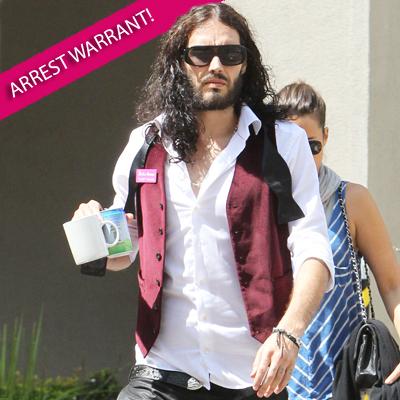 //russell brand arrest warrant ff post