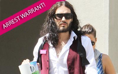 //russell brand arrest warrant ff post