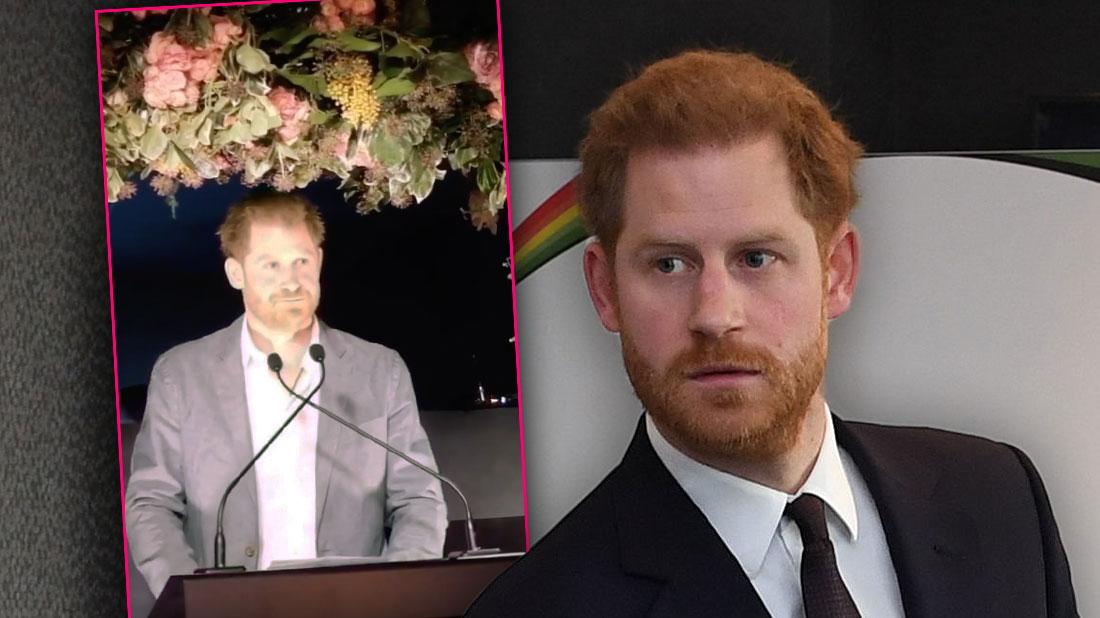 Prince Harry Says He Feels Sadness Leaving Royal Family In Speech