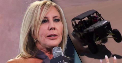 //vicki gunvalson hospitalized dune buggy accident near death rhoc pp