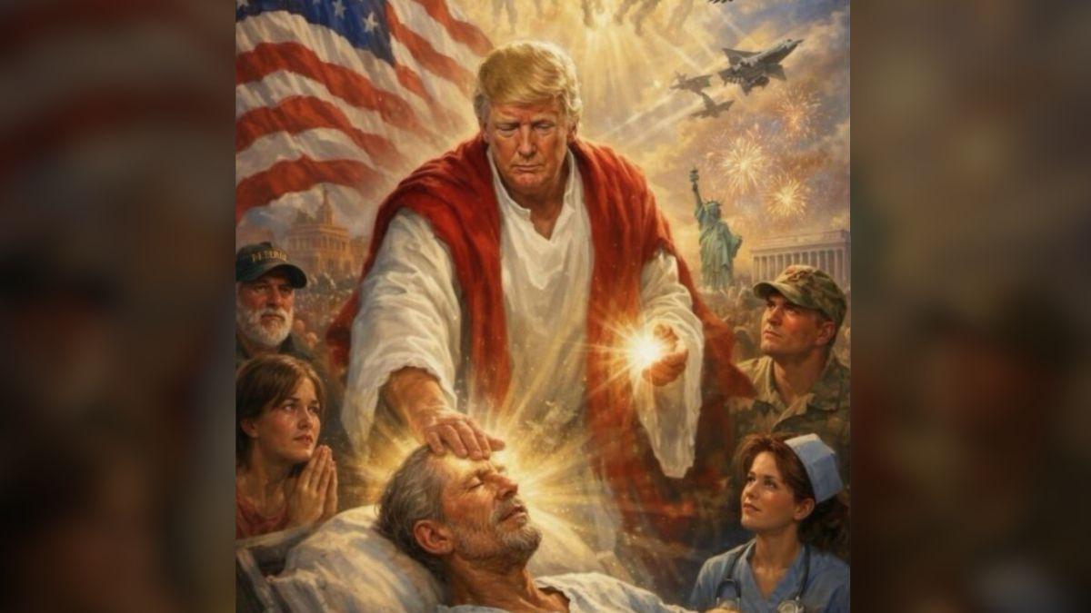 Photo of Trump Jesus