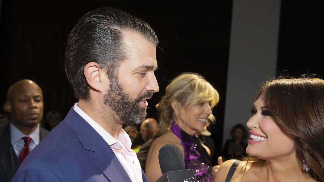Photo of Donald Trump Jr. and Kimberly Guilfoyle