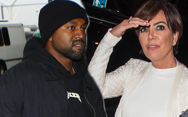 Kris Jenner & Kanye West Fight Home