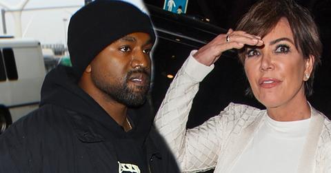 Kris Jenner & Kanye West Fight Home