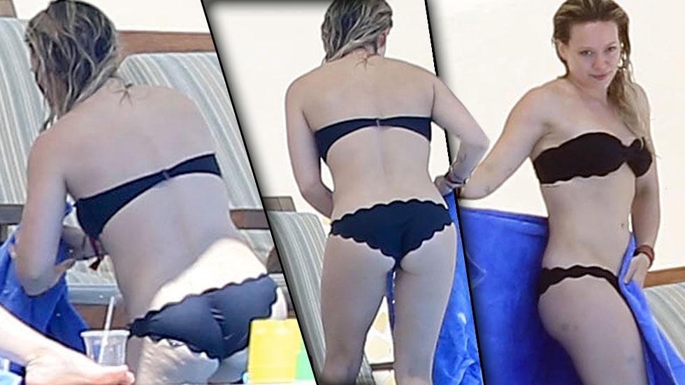 Hilary Duff Bikini In Mexico