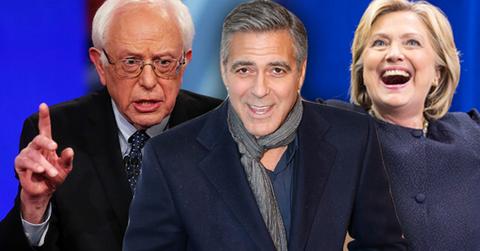 Bernie Sanders Slams George Clooney Hillary Clinton Fundraiser