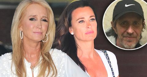 Kim Richards Good-Bye Monty Brinson Kyle Richards Attending Funeral