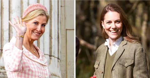 Photo of Kate Middleton and Sophie, Duchess of Edinburgh