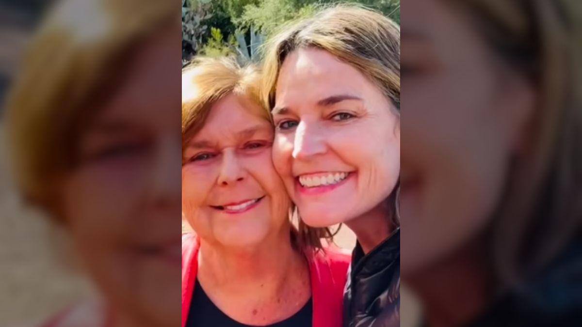A photo of Nancy Guthrie and Savannah Guthrie