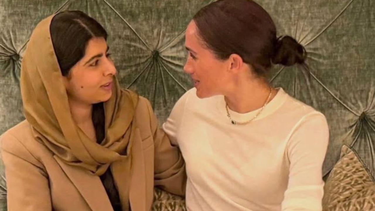 Photo of Meghan Markle and Malala Yousafzai