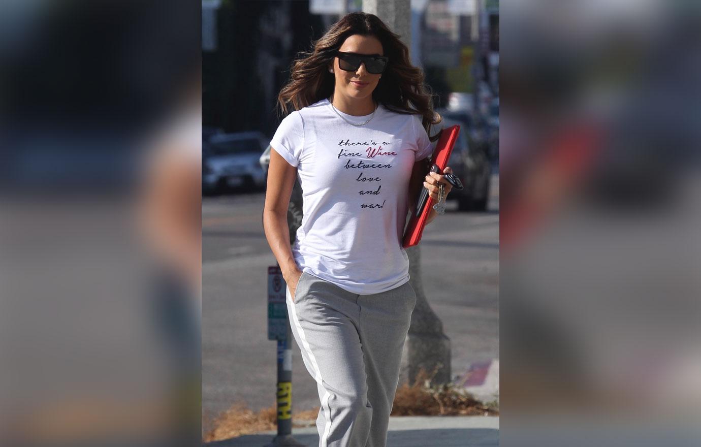 Eva Longoria Pregnant Baby Bump