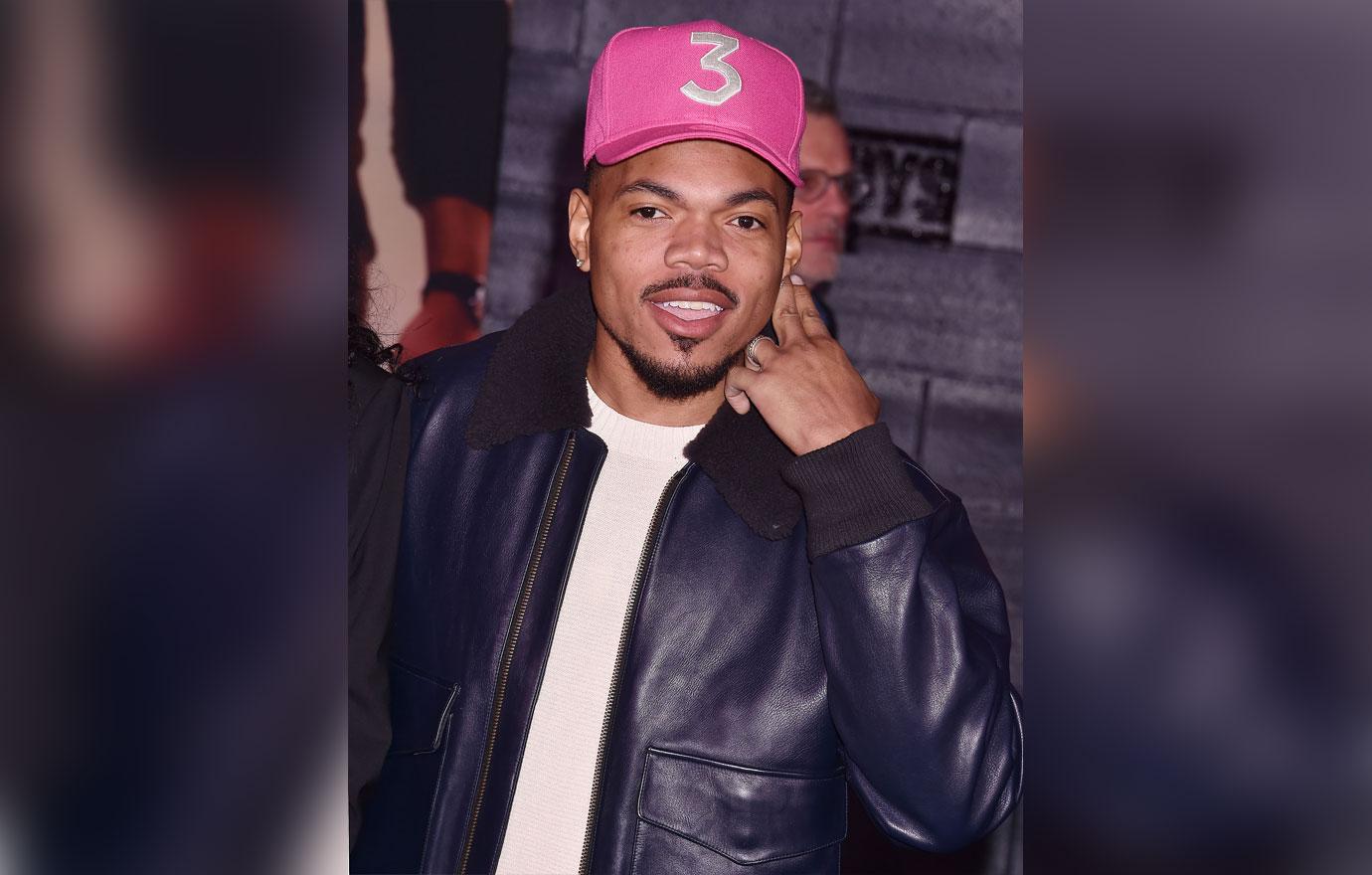 chance the rapper exposes himself on camera facebook video bathroom