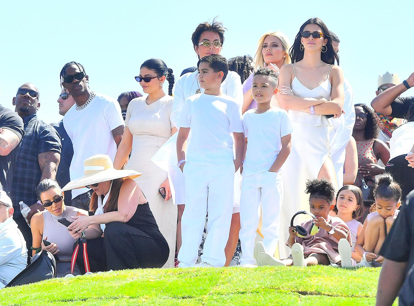 Kim Kardashian, Kanye & Family Host Sunday Service At Coachella