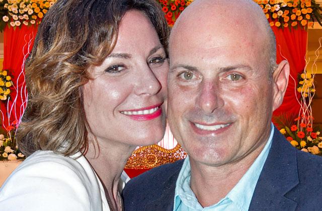 Luann De Lesseps Wedding Tom Dagostino Dress Florida Party Pics