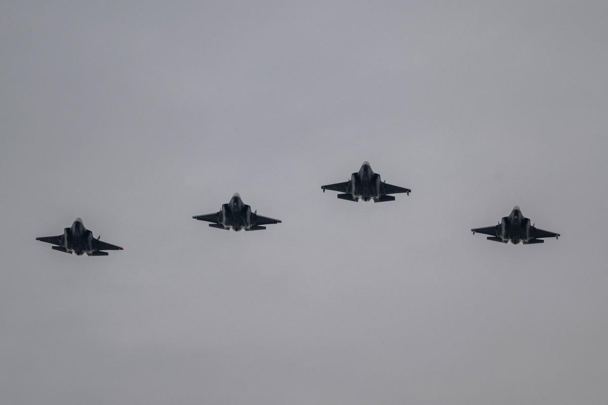 Newly released Pentagon footage includes a video of an unidentified object speeding past an American F-16 fighter jet over Lake Huron.