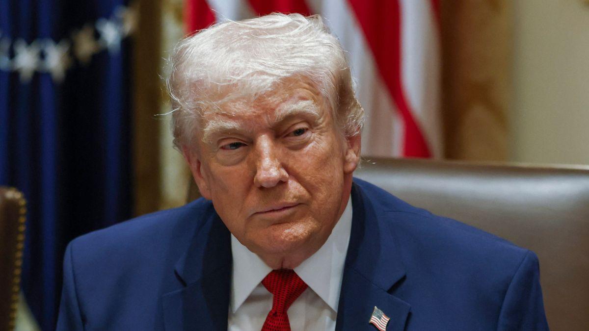 image of The viral image was taken during Trump's recent diplomatic trip to China.