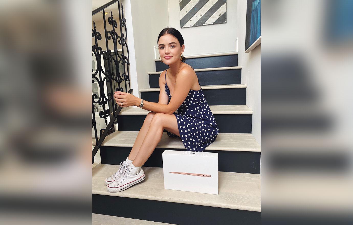 Lucy Hale Social Stance No Kid Hungry