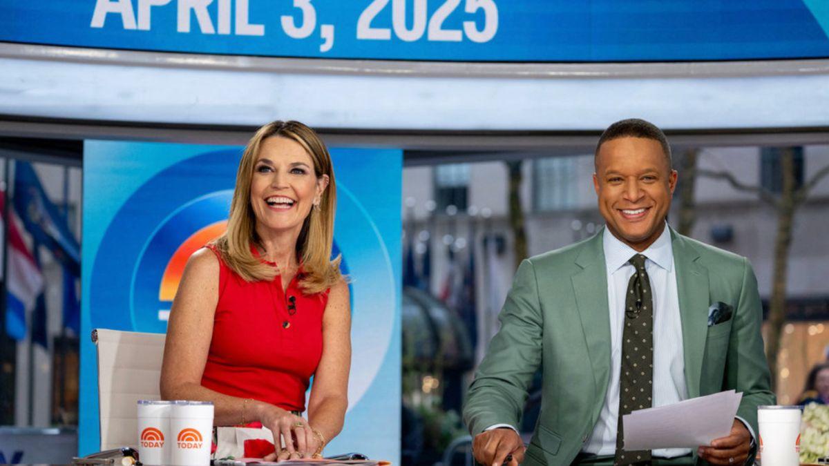 Photo of Savannah Guthrie and Craig Melvin Title