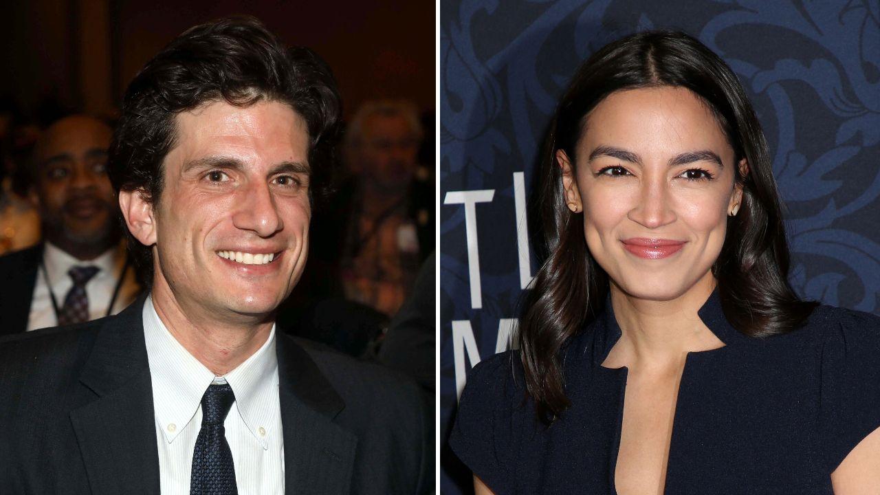 Jack Schlossberg laughs off matchmaking rumors linking him to Alexandria Ocasio-Cortez.