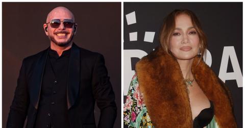 Pitbull and Jennifer Lopez