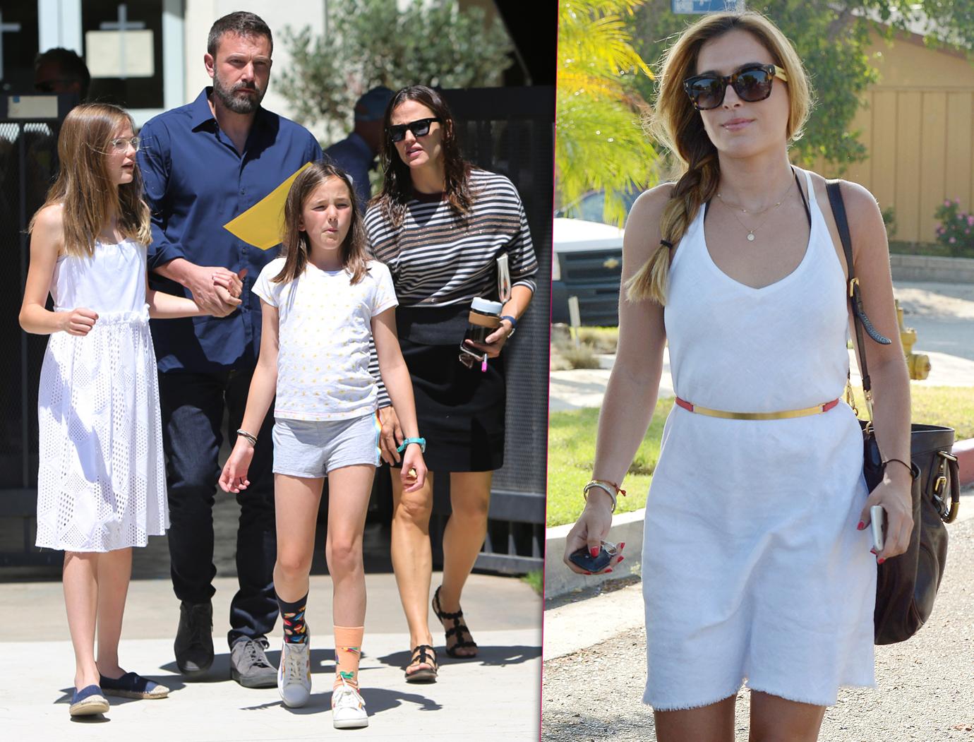 Ben Affleck and Jennifer Garner and Family Split With nanny Christine Ouzounian Celebs Caught In Relationships With Nannies