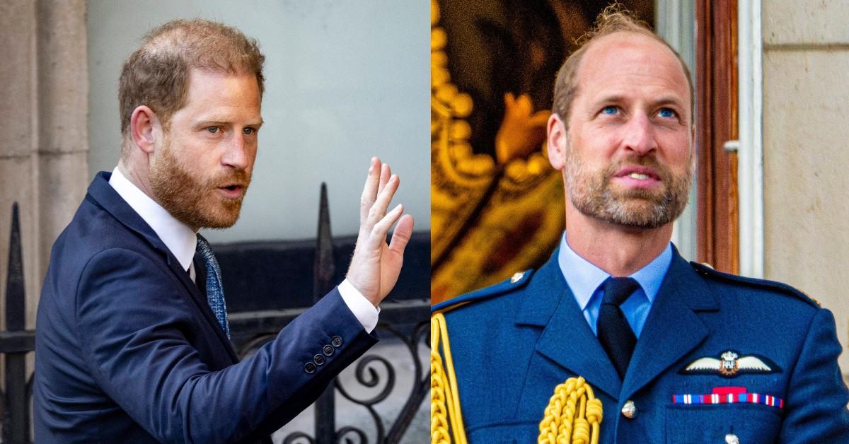 prince harry prince william split