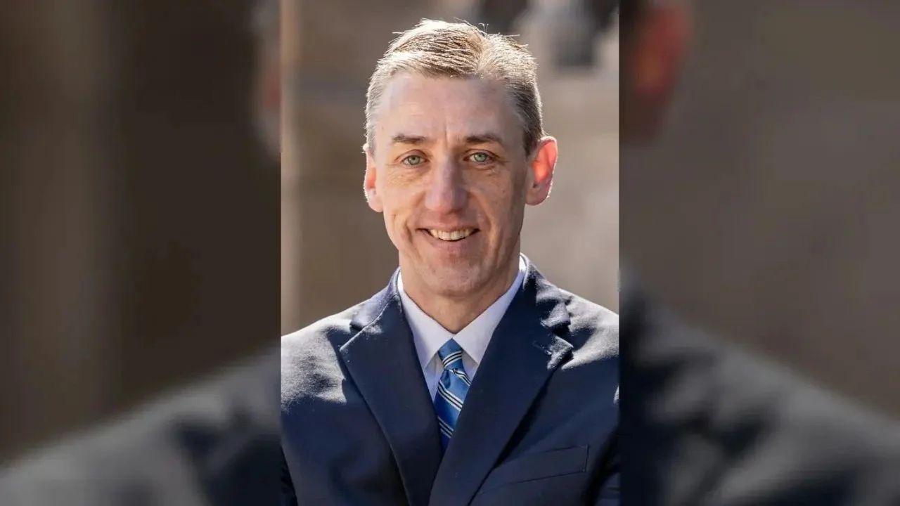 A photo of Tompkins County DA Matthew Van Houten