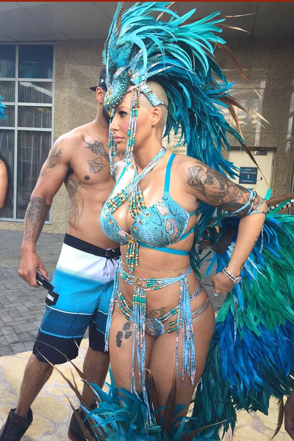 Amber Rose Trinidad Carnival